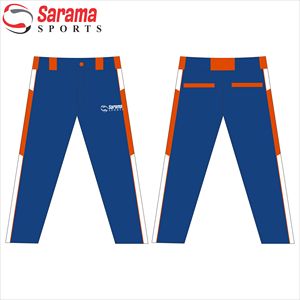 Camiseta de béisbol personalizada para hombre, pantalones de béisbol sublimados, venta al por mayor - Product Image 2