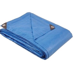 BLUE TARPAULIN WATERPROOF PLASTIC SHEETS