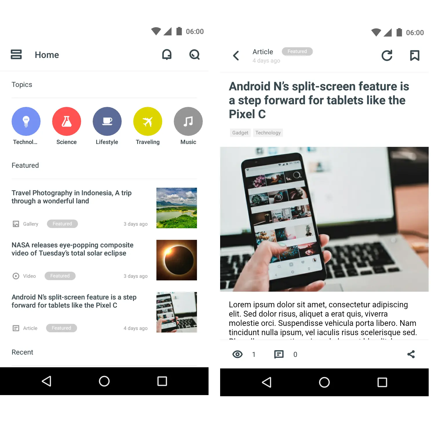 Android News Anwendung iPhone & Android App Entwicklungs unternehmen In Indien | Online-Anwendung