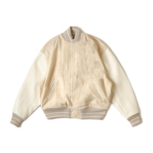 Vestes Versity personnalisées/Vestes Letterman Vestes en cuir de laine - Product Image 5