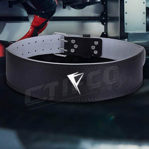 Top vente confortable Durable en cuir véritable réglable robuste séchage rapide personnalisable ajustement universel haltérophilie - Product Image 4