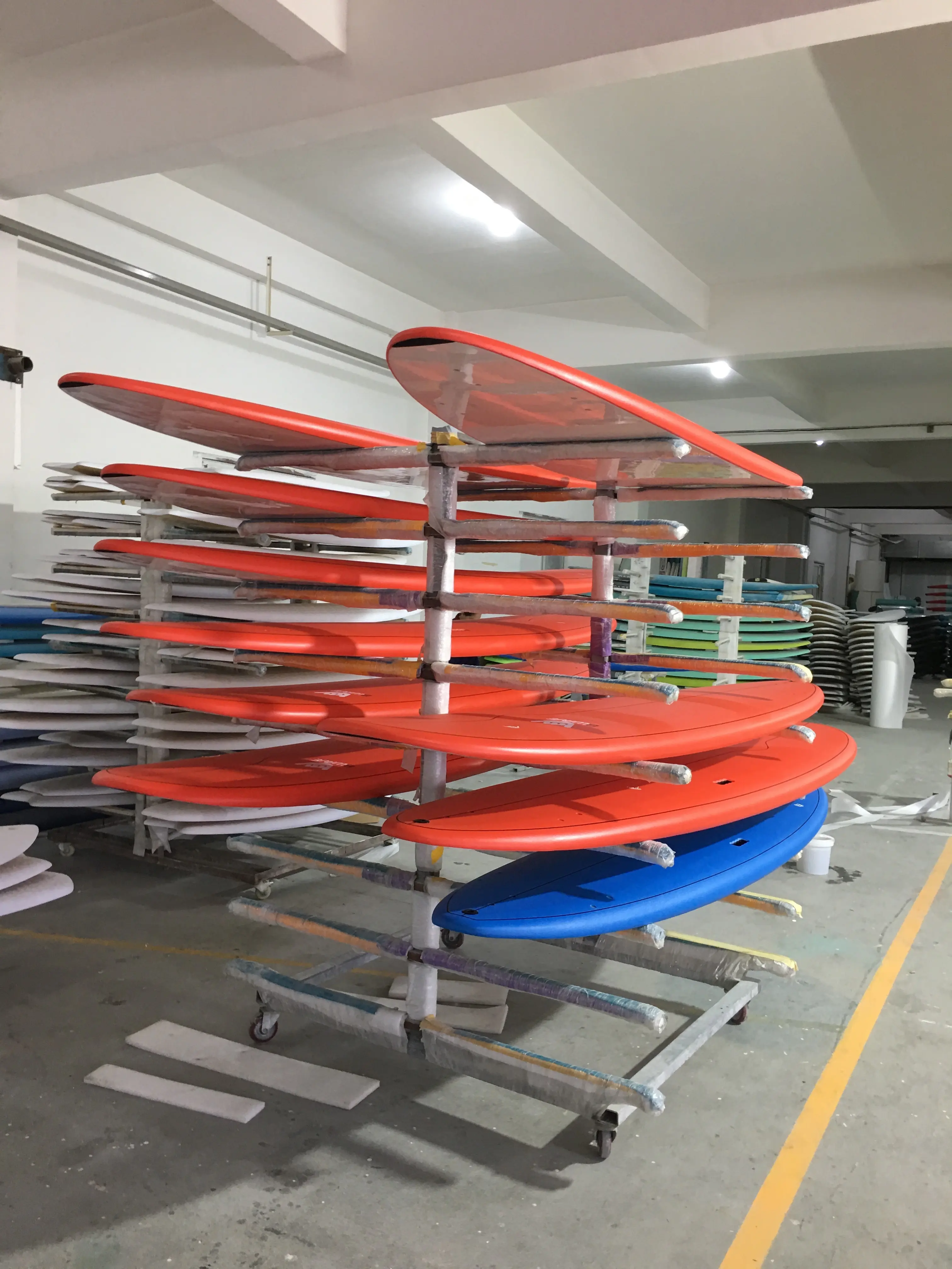 Tabla de surf Softboard para la escuela, con bolsa de vacío, tecnología