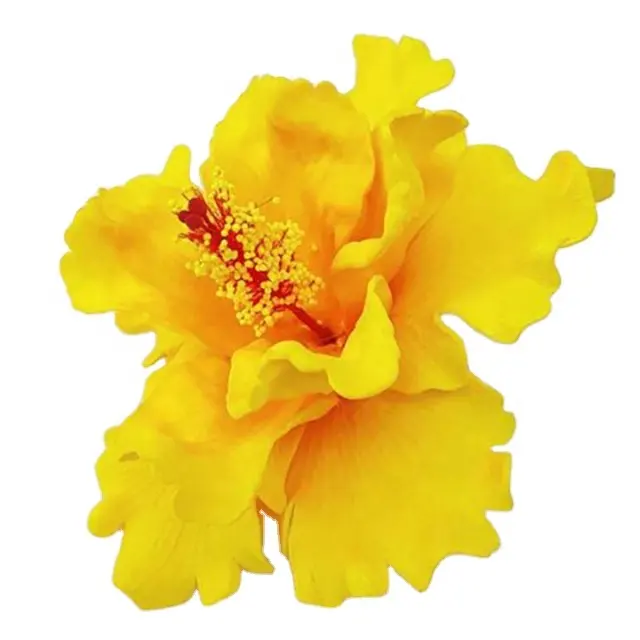 Лучший продавец, Высококачественный искусственный цветок из пенопласта hibiscus ручной работы с различными цветами и уникальной татуировкой