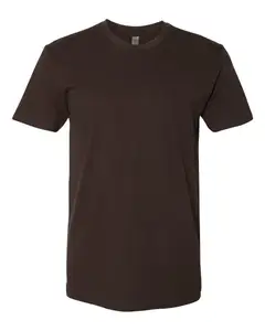T-shirt estampado de tela - Camiseta de cor marrom com estampa DTF para homens Camiseta lisa rosa BELLA + Camiseta de camisa unissex de lona