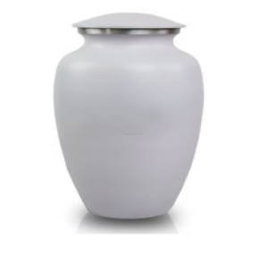 โกศใส่ศพอลูมิเนียมสำหรับผู้ใหญ่ดีไซน์ใหม่พร้อมตะกั่วและสีแดงสำหรับขี้เถ้าของมนุษย์ - Product Image 3