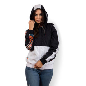 Chaqueta Cortavientos Impermeable Ecológica Personalizable para Hombre, Talla Grande, Otoño, con Cremallera, Bordada, de Piel de Vaca y Pelo de Oveja - Product Image 1