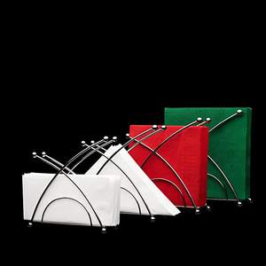 Servilletero de mesa de comedor de barra de hierro de la mejor calidad, accesorio decorativo para el hogar, cajas de pañuelos - Product Image 3