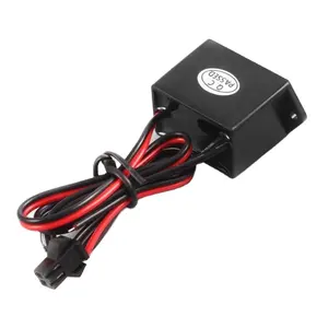 Wholesale DC 12V Mini Flexible Neon EL Wire Adapter power inverter car el wire