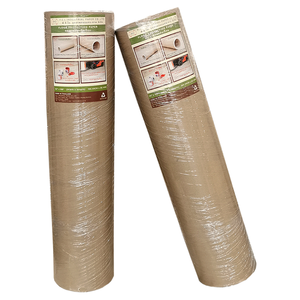 Disposable Brown Protective Floor Covering Paper Roll Standard Size 42 in. x 100 ft. Wildly Used during Construction Phase - Product Image 4
