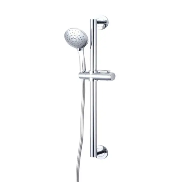 32mm Safety grab bar with Square flange ass'y with handheld and hose on shower holder