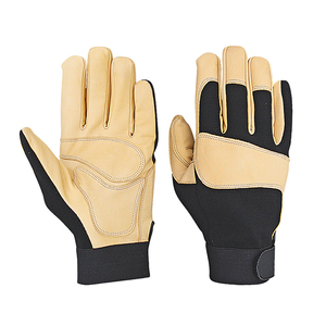 Guantes mecánicos de alta calidad hechos a medida 2024, cuero sintético cómodo y duradero para protección en el trabajo, uso General - Product Image 4