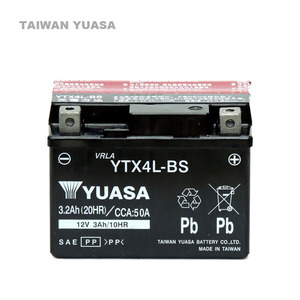 ขายร้อน3ah YTX4L-BS 12โวลต์ราคาต่ำประชุมผู้ถือหุ้นแบตเตอรี่รถจักรยานยนต์ - Product Image 1