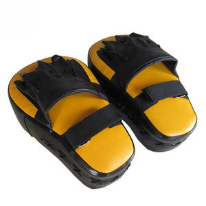 Pads d'entraînement de boxe personnalisés avec logo, mitaines en cuir, pads de concentration pour la boxe, vente en gros, pads de combat de haute qualité - Product Image 2