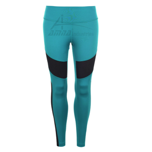 Best Selling Amna Industries Women <b>Legging</b> Reasonable Price Custom Made Spandex Polyester Anti-Bacterial Breathable Ankle-Length - Product Image 5