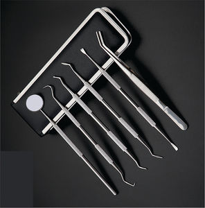 Kit d'instruments dentaires professionnels, pinces à épiler, détartreur, outils de dentiste, ensemble de 6 pièces, nouveauté - Product Image 1