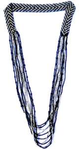 Elegante Collar Largo de Cuentas de Semillas para Niñas, Hecho a Mano con Cadena de Eslabones, Último Diseño para Regalo - Product Image 3