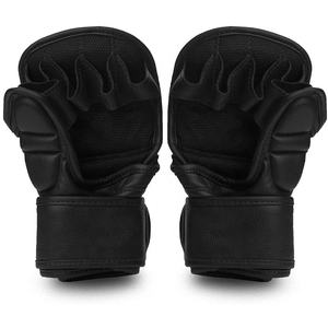 MMA — gants de boxe professionnels, de marque, en cuir et de piquage - Product Image 2