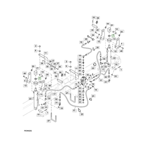 Tuerca para Tractor Industrial 14M7240, Pieza de Repuesto, Fijación de Alta Resistencia, Acero Inoxidable/Aluminio, Maquinaria Agrícola Tradella - Product Image 4