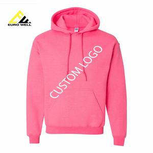 Venta al por mayor de los hombres de talla grande 100% de algodón de cuello redondo pulóver sudadera nueva llegada personalizada logotipo bordado patrón sólido de punto - Product Image 6