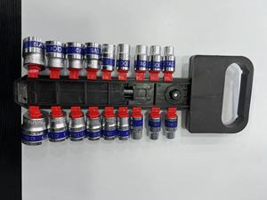 19PCS <span class=keywords><strong>1</strong></span>/<span class=keywords><strong>2</strong></span> "Dr <span class=keywords><strong>Socket</strong></span> <span class=keywords><strong>Wrench</strong></span> Set con soporte de plástico (código azul) Juego de herramientas, Kit de herramientas de mano para el hogar general - Product Image 5
