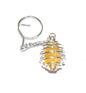 Best Deal on Golden Quartz Tumbled Keychain | Golden Quartz Tumbled Keychain Supplier | Golden Quartz Tumbled Keychain - Product Image 1