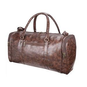 Leather <b>Mens</b> Gym Duffel <b>Bag</b> Casual <b>Travel</b> Duffle <b>Bag</b> for <b>Men</b> - Product Image 3