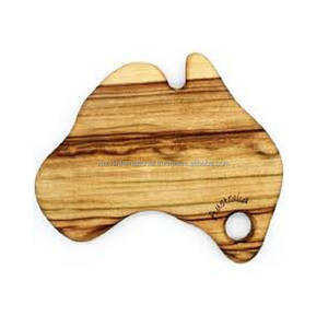 Planche à découper en bois en forme de cœur avec manche de couteau en acier inoxydable, compatible lave-vaisselle pour une préparation alimentaire facile - Product Image 3