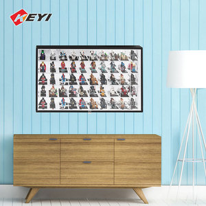 Treo tường Acrylic khoang figurine đồ chơi có thể khóa tủ/Acrylic đồ chơi figurine hộp hiển thị - Product Image 6
