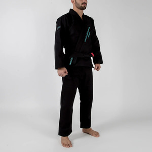 Vêtements de combat léger noir, robuste, sur mesure, uniforme d'arts martiaux, ju Jitsu BJJ Gi, livraison gratuite - Product Image 4