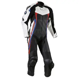 Traje de carreras de cuero impermeable para hombre de alta calidad para montar en bicicleta y motociclismo para ropa de carreras de automóviles 2025 HWK - Product Image 1
