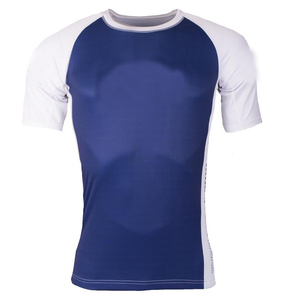 Rashguard de secado rápido para hombres para MMA Sublimación personalizada Protector de manga corta - Product Image 3