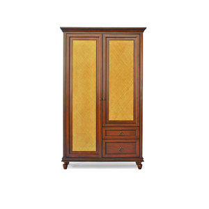 Armario Bellini Colonial de Madera de Caoba, Muebles de Dormitorio Modernos de Mediados de Siglo, Armario de Madera Sólida, Proveedor Mayorista OEM Personalizado - Product Image 2