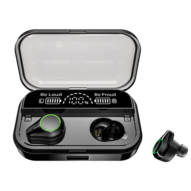 Best Music Headphones Small Bluetooth Headphones Bluetooth Earphone in Ear Earbuds Stereo Noise Cancelling Gaming TWS Earphones