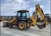 Mesin Konstruksi Harga Murah Pemuat Backhoe 4 Roda 3.6ton