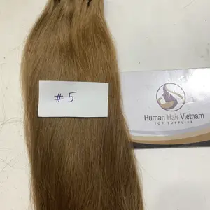 Máquina de trança cabelo liso 8-34 polegadas, melhor fornecedor #5 cores cabelo humano comprimento da cutícula alinhado