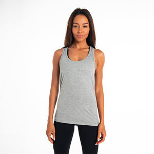 Vente en gros XS femmes Fitness Singlet Logo personnalisé impression broderie débardeur Gym entraînement sport chemise dames musculation Singlet - Product Image 6