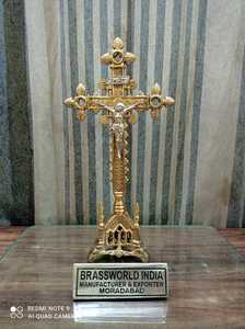 ALTER CROSS de latón de alta calidad, suministros de iglesia con crisol - Product Image 4