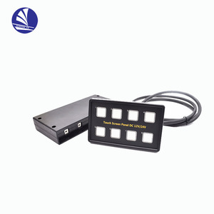 Panel de Interruptores <span class=keywords><strong>LED</strong></span> de 8 Canales de 12V 24V con Caja de Control para Automóvil, Barco, Caravana, Camión - Product Image 4