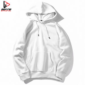 Sweat à capuche en molleton épais 100% coton pour homme, qualité de luxe, poids lourd, coupe ample, logo personnalisé, sweat à capuche pour homme - Product Image 3