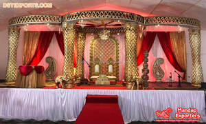 งานแต่งงานทามิลสีทองแบบดั้งเดิมเครื่องประดับหรูหราหรูหราหรูหราสไตล์ศรีลังกาตกแต่งงานแต่งงานของชาวฮินดู - Product Image 3