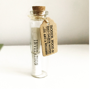 Invitaciones de Boda en Botellas de Vidrio - Product Image 1