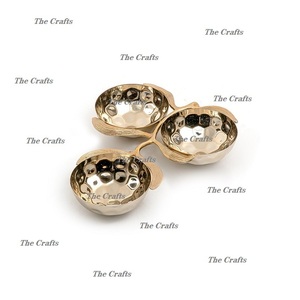 ชามตกแต่งดีไซน์สวยที่สุด ทำจากสแตนเลสและทองเหลือง สำหรับใส่ผลไม้ เหมาะสำหรับงานแต่งงานและร้านอาหาร - Product Image 1