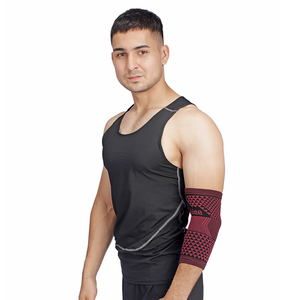 Vente en gros de la nouvelle mode dernière tendance support de compression de fitness magnétique manchon de coude matériau en polyester respirant - Product Image 4