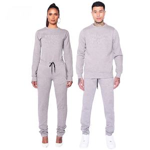 Sudaderas con cuello de moda Unisex de fabricante de calidad, chándales para correr para hombre, conjunto de chándales de talla grande para mujer para invierno - Product Image 2