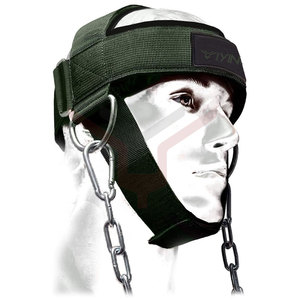 Arnés de cabeza para levantamiento de pesas, herramienta para gimnasio, cuello, con cadena de acero - Product Image 5