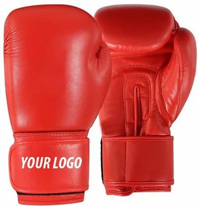 Boxing Gloves Cowhide Leather Boxing All Sizes Punching Gloves - Product Image 1