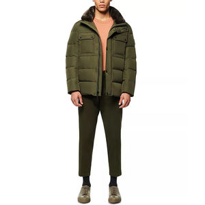 2023 personnalisé européen oem urbain en gros hommes manteaux personnalisé brillant coton hiver bulle hommes duvet designer bouffant veste de rembourrage - Product Image 1