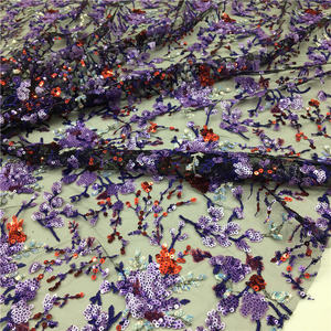 Multicolor doble lentejuelas tela de terciopelo claro encaje azul tela de encaje francés polaco hombre tela de encaje <span class=keywords><strong>2020</strong></span> - Product Image 3