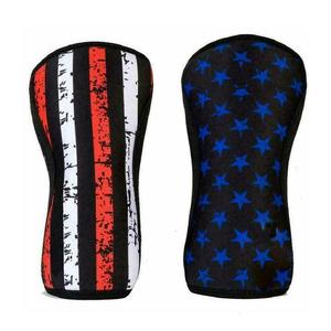 High Quality 7MM Neoprene <b>Knee</b> Sleeve Customizable Durable Compression Powerlifting Workout Squat <b>Support</b> Prevents Fitness - Product Image 4