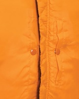 Chaqueta Bomber de Nylon y Lona con Cremallera para Hombre, Tallas Grandes, con Logotipo Personalizado, Invierno, Transpirable, Cuello Alto, Resistente al Viento, Ecológica